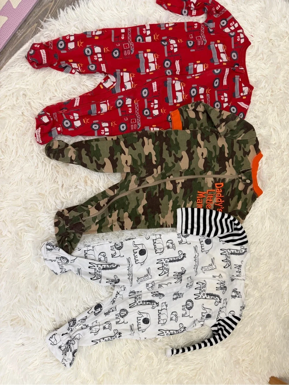 Mixed Baby Onesies and Rompers Bundle - Multicolor